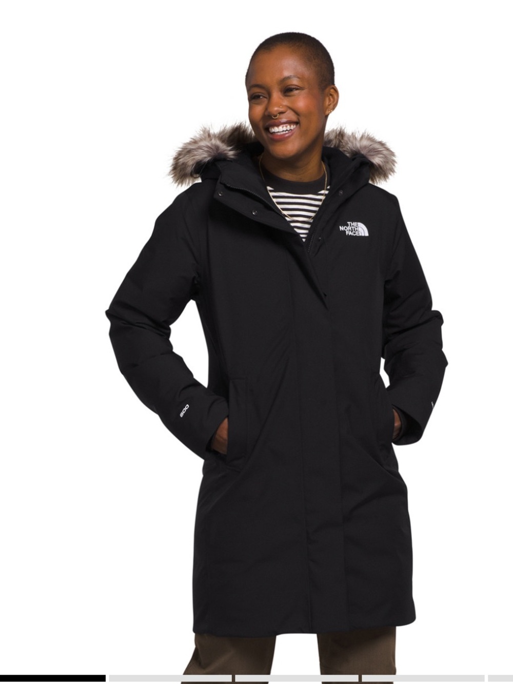 The North Face Arctic Parka - Women's Down Insulated Jacket Women's Black Down
